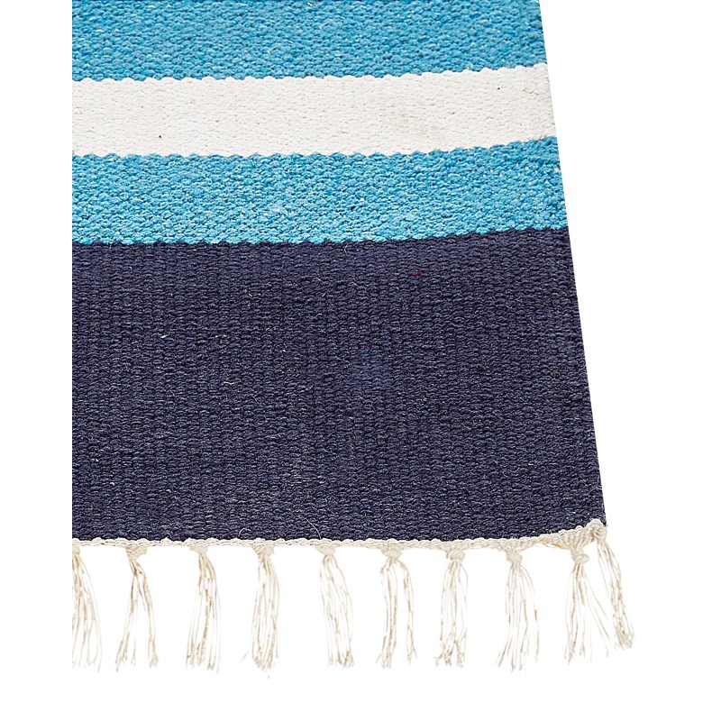 Dywan bawełniany kilim 200 x 300 cm wielokolorowy NORATUS