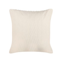 Zestaw 2 poduszek dekoracyjnych OXALIS 45 x 45 cm Beżowy Jednolity