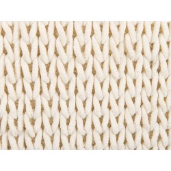 Zestaw 2 poduszek dekoracyjnych OXALIS 45 x 45 cm Beżowy Jednolity