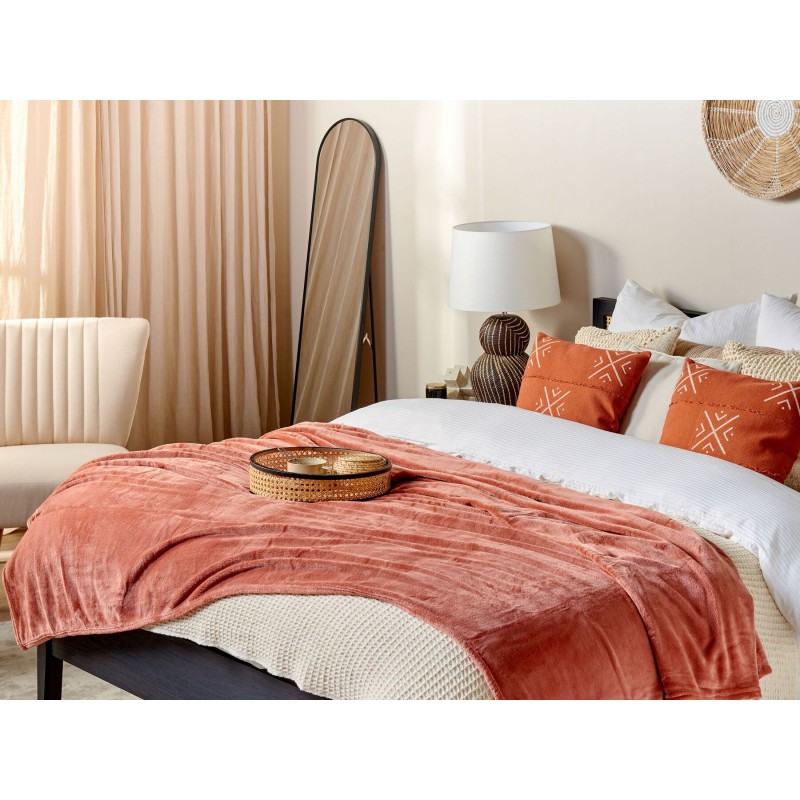 Koc BAYBURT 150 x 200 cm Koralowy