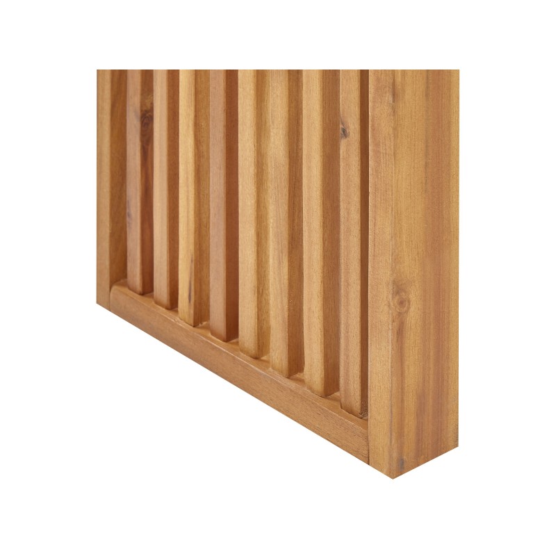 Stolik kawowy ogrodowy BELLANO 35 cm 150 cm Drewno akacjowe Brązowy