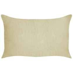 Zestaw 2 poduszek dekoracyjnych MILLET Sztruks 30 x 50 cm Oliwkowy Wzór geometryczny