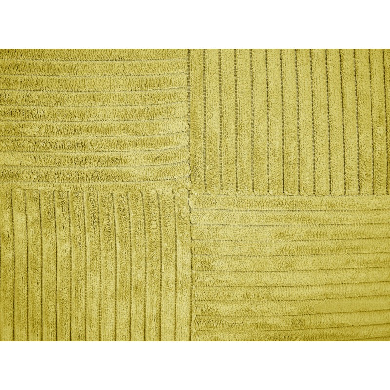 Zestaw 2 poduszek dekoracyjnych MILLET Sztruks 30 x 50 cm Oliwkowy Wzór geometryczny