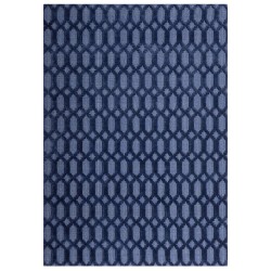 Dywan wiskozowy 160 x 230 cm niebieski CIZRE