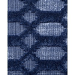 Dywan wiskozowy 160 x 230 cm niebieski CIZRE