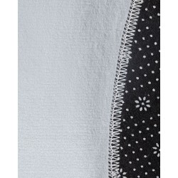 Dywan dziecięcy kot ⌀ 100 cm szary KITTY