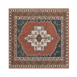 Dywan wełniany 200 x 200 cm wielokolorowy GELINKAYA