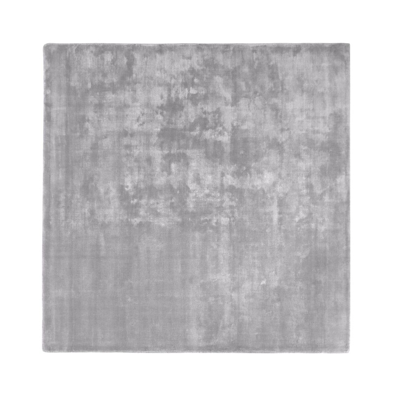 Dywan z wiskozy 200 x 200 cm jasnoszary GESI II