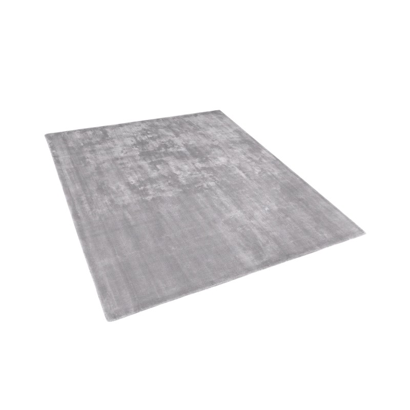 Dywan z wiskozy 200 x 200 cm jasnoszary GESI II