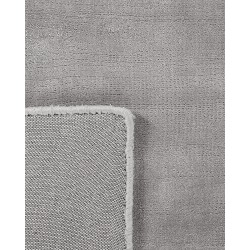 Dywan z wiskozy 200 x 200 cm jasnoszary GESI II