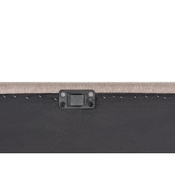 Sofa ogrodowa 3-osobowa lewostronna beżowa LORETELLO