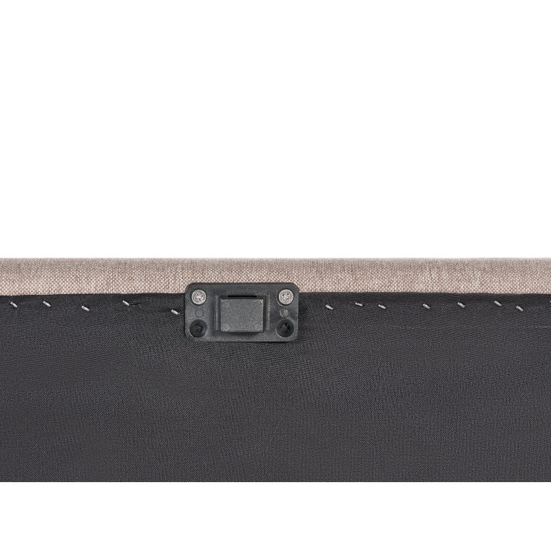 Sofa ogrodowa 3-osobowa lewostronna beżowa LORETELLO