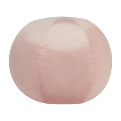 Poduszka dekoracyjna SALVIA Welur 30 x 30 cm Różowy Jednolity