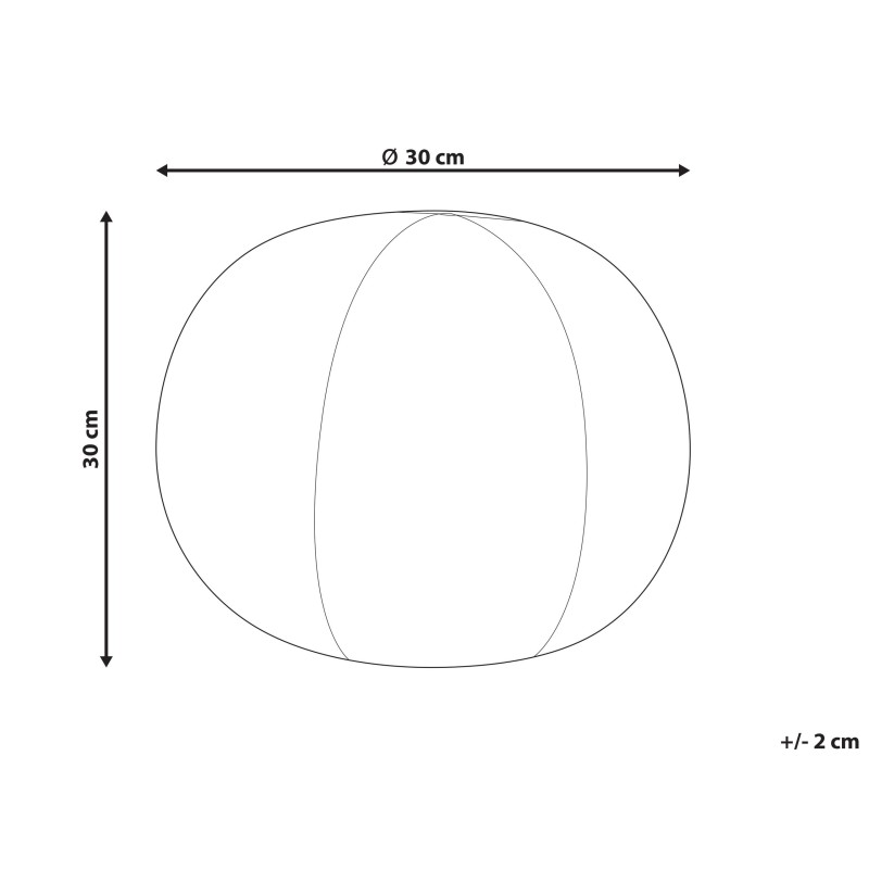 Poduszka dekoracyjna SALVIA Welur 30 x 30 cm Różowy Jednolity
