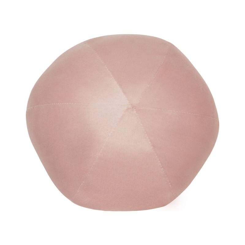 Poduszka dekoracyjna SALVIA Welur 30 x 30 cm Różowy Jednolity