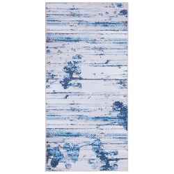 Dywan 80 x 150 cm niebieski BURDUR