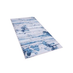 Dywan 80 x 150 cm niebieski BURDUR