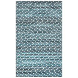 Dywan zewnętrzny 120 x 180 cm niebieski BALOTRA