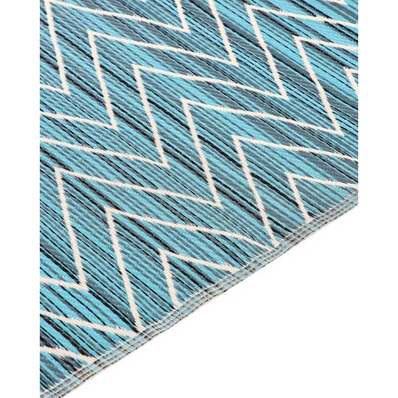 Dywan zewnętrzny 120 x 180 cm niebieski BALOTRA