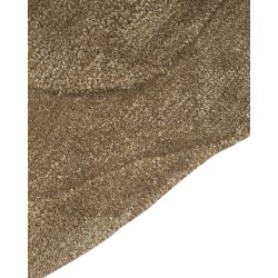 Dywan z wiskozy 160 x 160 cm zielony KASBO