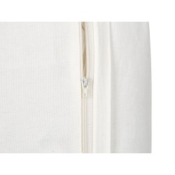 Poduszka dekoracyjna SKIMMIA Bawełna 45 x 45 cm Biały Wzór świąteczny