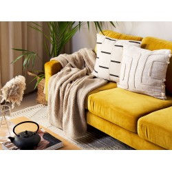 Koc MIRGE 125 x 150 cm Piaskowy