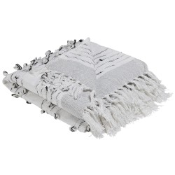 Koc YAMALAK 130 x 150 cm Jasnoszary