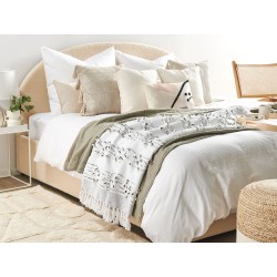 Koc YAMALAK 130 x 150 cm Jasnoszary