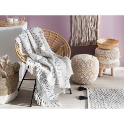 Koc YAMALAK 130 x 150 cm Jasnoszary