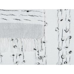 Koc YAMALAK 130 x 150 cm Jasnoszary