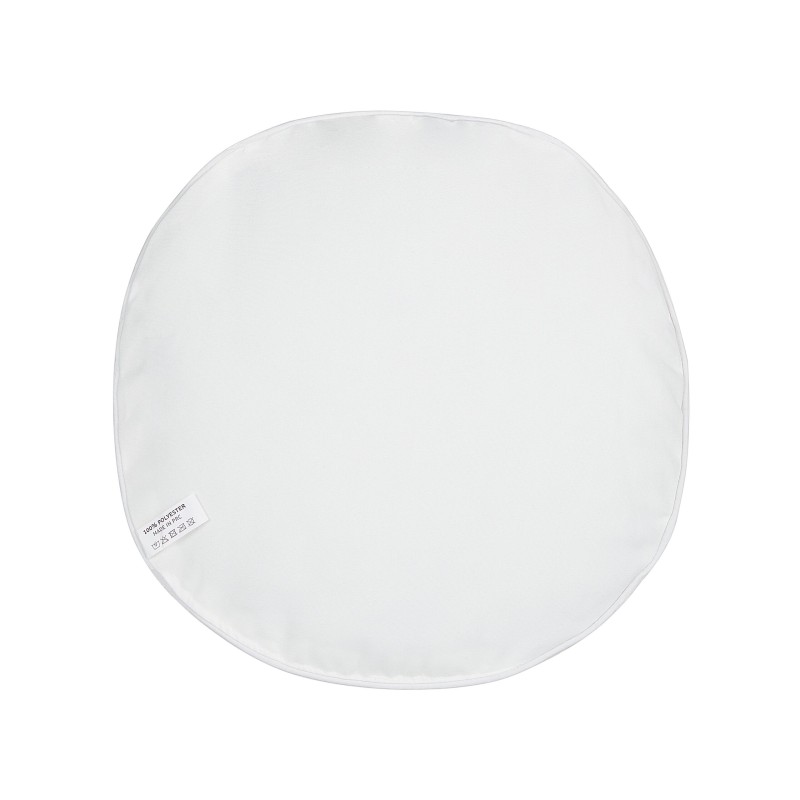 Zestaw 2 poduszek ogrodowych PIALPETTA 40 x 40 cm Pomarańczowy Wzór roślinny