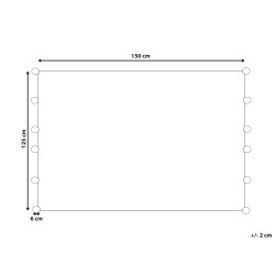 Koc YASAM Bawełna 125 x 150 cm Piaskowy