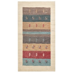 Dywan wełniany gabbeh 80 x 150 cm wielokolorowy SARILAR