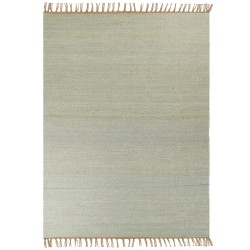 Dywan z juty 160 x 230 cm zielony LUNIA