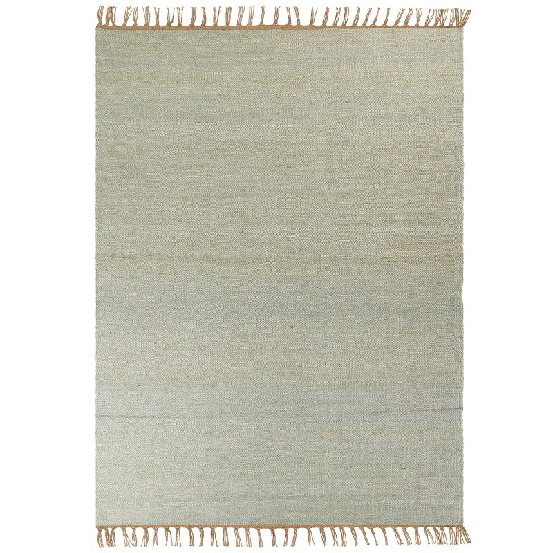 Dywan z juty 160 x 230 cm zielony LUNIA