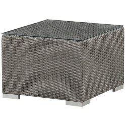 Zestaw ogrodowy ze stolikiem dla 8 osób MAESTRO Modułowy Technorattan Beżowoszary