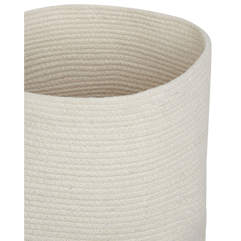 Zestaw 2 koszy SILOPI Bawełna Złamana biel