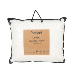 Zestaw 2 poduszek TRIGLAV Wysoka Poliester 50 x 60 cm Biały