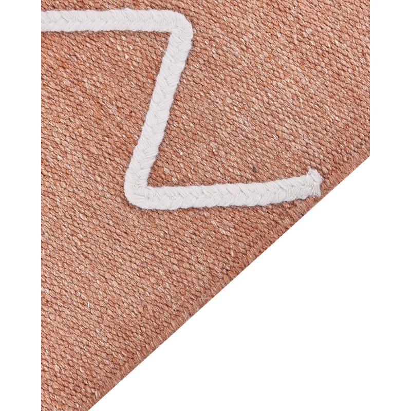 Dywan zewnętrzny 80 x 150 cm jasnoczerwony YAVU