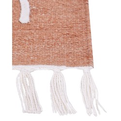 Dywan zewnętrzny 80 x 150 cm jasnoczerwony YAVU