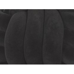 Poduszka dekoracyjna MALNI Welur 30 x 30 cm Czarny Jednolity