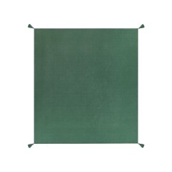 Narzuta na łóżko LINDULA Bawełna 200 x 220 cm Zielony