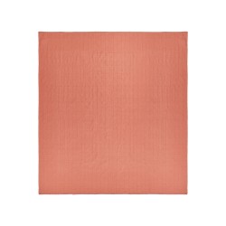 Narzuta na łóżko MARAKA Bawełna 200 x 220 cm Jasnoczerwony