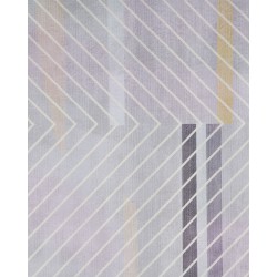 Dywan 80 x 150 cm szaro-żółty ERGENLI