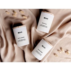 Zestaw 3 świeczek zapachowych SIMPLICITY Wosk sojowy Świeże nuty Nuty kwiatowe