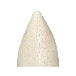 Zestaw 2 poduszek dekoracyjnych LEUZEA Boucle 60 x 60 cm Beżowy Jednolity