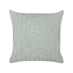 Zestaw 2 poduszek dekoracyjnych TELLIMA Bawełna 45 x 45 cm Miętowy Wzór geometryczny
