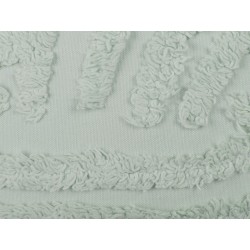 Zestaw 2 poduszek dekoracyjnych TELLIMA Bawełna 45 x 45 cm Miętowy Wzór geometryczny