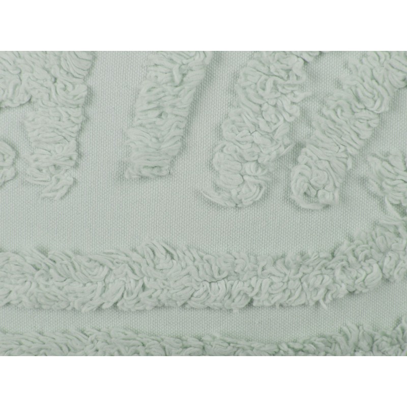 Zestaw 2 poduszek dekoracyjnych TELLIMA Bawełna 45 x 45 cm Miętowy Wzór geometryczny