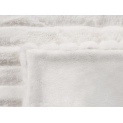 Koc ABTEH 150 x 200 cm Biały